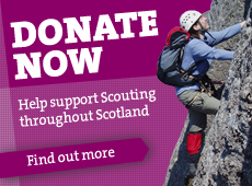 Donate to Scouting to help support youth development in Scotland